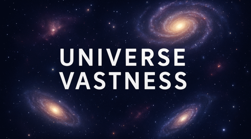 The Vastness of the Universe – A Cosmic Perspective
